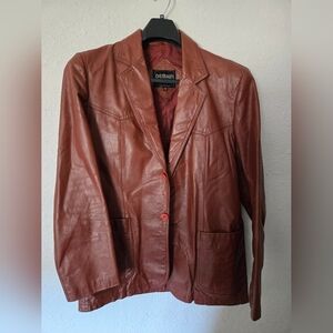 Vintage Mens Leather Jacket
